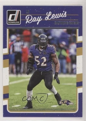2016 Donruss Aqueous Test Ray Lewis #28 HOF - Image 1 of 2