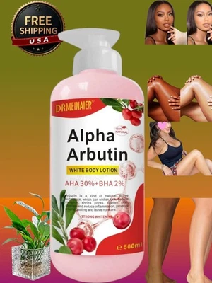 Alpha Arbutin Brightening Body Skin Lightening Glow Lotion, 125ml USA Stock 🇺🇸 - Image 1 of 4