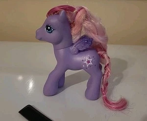 My Little Pony Starsong Glimmer Purple Wings Purple & Pink Hair With Comb 2007 - Bild 1 von 7