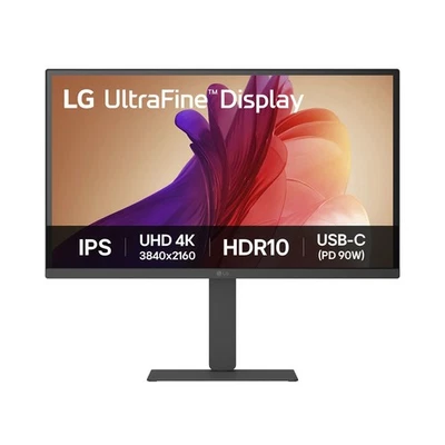 LG 27U730A 27" IPS 4K UHD USB-C Height-Adjustable Monitor 27U730A-B.AEK - Image 1 of 4