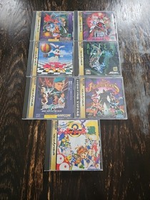 Japanese Sega Saturn Game Bundle - Retro Gaming for Collectors SS Lot Japan #7