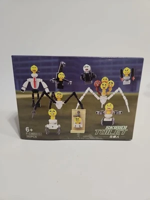 Monster Building  Figures 282 Pieces SKIBIDI TOILET Model F-C9655Y01 NIB - Image 1 of 2