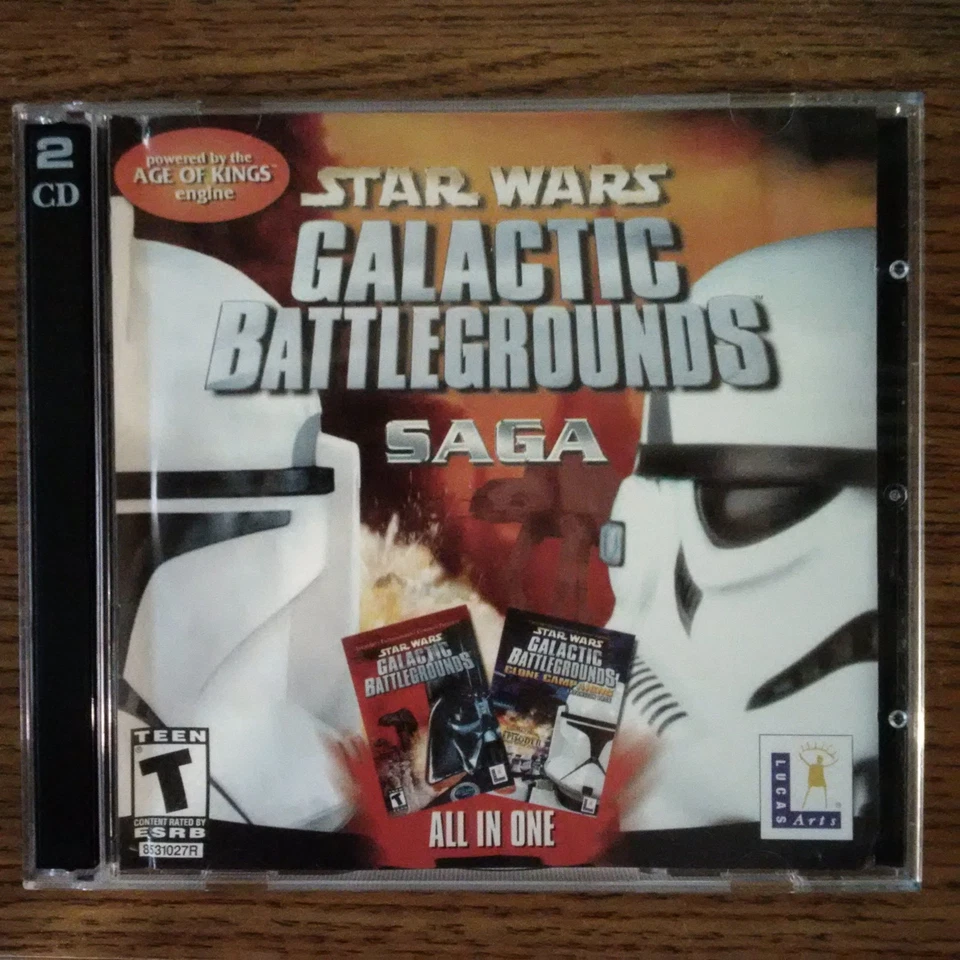 Star Wars Galactic Battlegrounds Saga (Jewel Case) - PC - Image 1 of 1