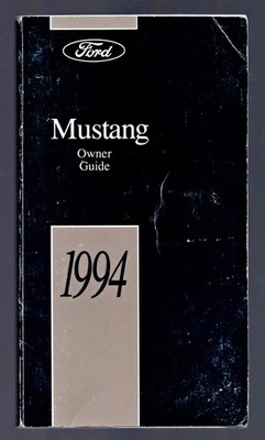 1994 Ford Mustang Owner’s Manual Guide Original OEM Factory Book Maintenance - Image 1 of 2