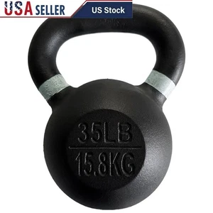 35 Pfund Kettlebell Gewicht Ganzkörpertraining Krafttraining Home Gym Fitness Neu - Bild 1 von 42