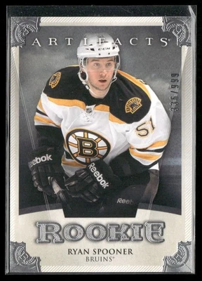 2013-14 Upper Deck Artifacts Ryan Spooner RC /999 #192 Boston Bruins - Image 1 of 2