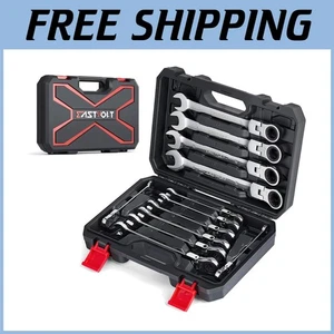 12-teiliges Chrom Vanadium Stahl Schraubenschlüssel Set mit Box - Bild 1 von 9