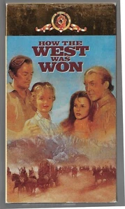 HOW THE WEST WAS WON 2 VHS MGM Home Video TAPES, ISBN 0-7928-0131-8, Twin Pack - Picture 1 of 2