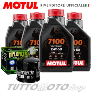 Tagliando DUCATI 851 S 1988 1989 1990 1991 1992 / KIT olio Motul 7100 + Filtro - Foto 1 di 5