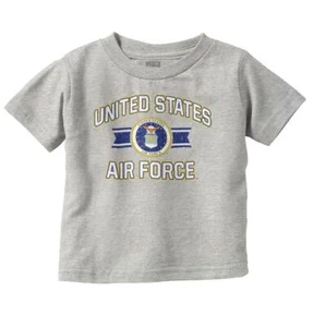 USAF United States Air Force Official Emblem Toddler Boy Girl Youth T Shirt Tee - Picture 1 of 8