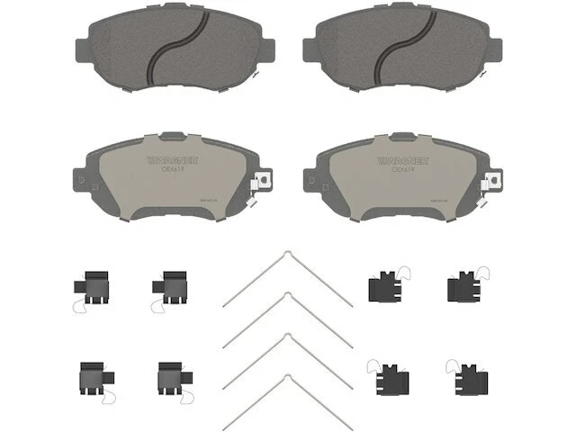 Juego de pastillas de freno delanteras Wagner 57515MZQY 1994 1995 1996 para Toyota Supra 1993-1998 Foto 1 de 2