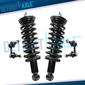Front Struts w/ Coil Spring Sway Bar Ends Kit for Nissan Frontier Suzuki Equator