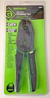 Greenlee 46801 9" Kwik Cycle F-Connectors Crimping Tool