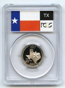 2004 S 25C Clad Texas Quarter PCGS PR70DCAM - Picture 1 of 2