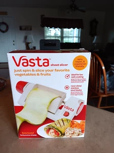 Vasta Vegetable Fruit Sheet Slicer Veggie Cutter Fettuccine Blade Included FS - Picture 1 of 8