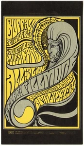 BUFFALO SPRINGFIELD S. Miller FILLMORE POSTKARTE 28. April 1967 Bill Graham BG62 - Bild 1 von 2