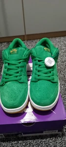 Nike SB Dunk Low Pro Lucky 🍀 St Patricks Day UK 11 Damaged box - Picture 1 of 7