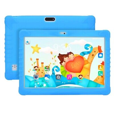 iMeshbean 64GB 10" Android 9 HD Tablet PC For Kids Deca core Dual Cameras WiFi Bundle Case>