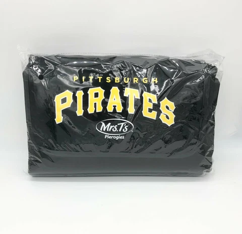 🏴☠️     Pittsburgh Pirates Official Fleece Blanket SGA 10-02-21 Black/Gold NEW Cover