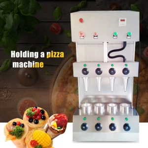 Máquina formadora de cono de pizza automática comercial máquina para hornear helados - Imagen 1 de 10