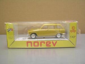 Norev #32 Serie C Peugeot 204 Break 1/43 Maßstab Kunststoff Vintage seltene Farbe Neu im Karton