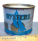 Madison seafood Co Maryland Oyster 12 oz Tin (empty) great graphics & colors NEW