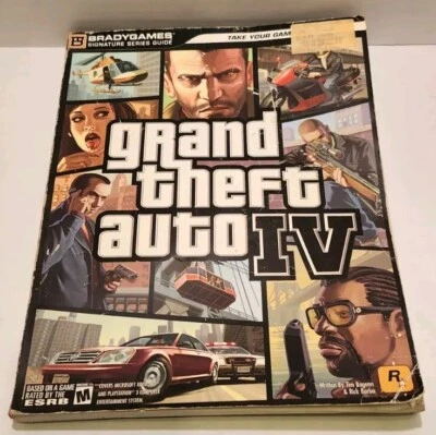 Grand Theft Auto 4 Strategy Guide Brady Games Signature Series Guide Xbox360 PS3 - Image 1 of 4