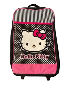 Hello Kitty Sanri schwarz pink Anime Japan Roll Reisekoffer BITTE LESEN* - Bild 1 von 16