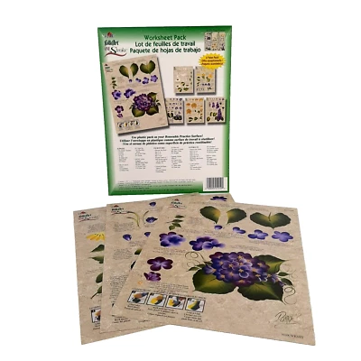 Donna Dewberry Aprende a Pintar Pintura de un Trazo #1010 Flores de Pétalos Foto 1 de 4