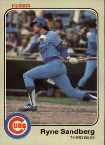 1983 Fleer Baseball Pick Complete Your Set #470-660 RC Stars 