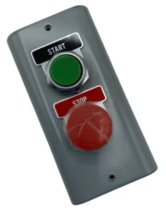 GENERAL ELECTRIC GE CR104PEX12D1 PUSHBUTTON CONTROL PANEL  START-STOP - Picture 1 of 5