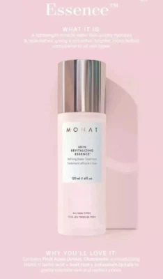 Monat Skin Revitalizing Essence Refining Water Treatment Pore Perfecting 120ml - Image 1 of 2
