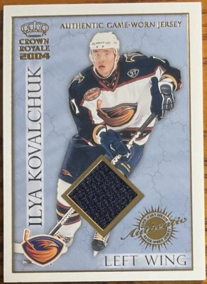 2003-04 Pacific Crown Royale Jerseys Ilya Kovalchuk #2 #’d /630 - Image 1 of 2