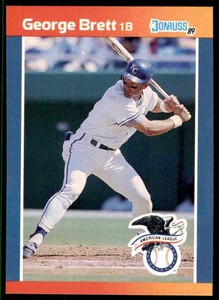 1989 Donruss All-Stars Baseball Card George Brett #11