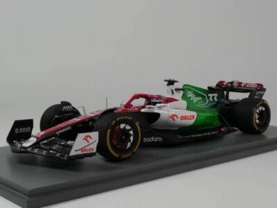 Spark Alfa Romeo C42 #77 Valtteri Bottas Azerbaijan GP 2022 1/18 18S768 - Immagine 1 di 3