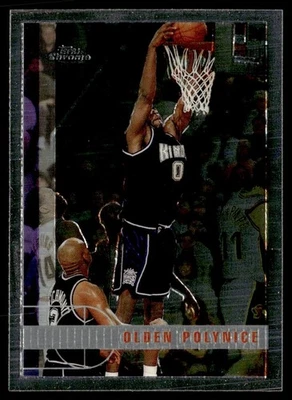 1997-98 Topps Chrome Olden Polynice Sacramento Kings #175 - Image 1 of 2
