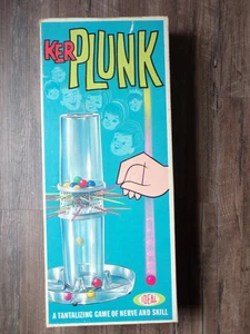Vintage 1967 Kerplunk Game By Ideal, Original Box, One Owner - Picture 1 of 3