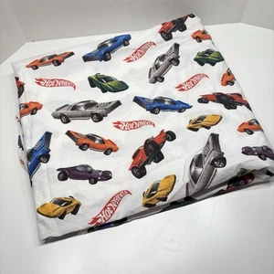 Pottery Barn Kids Hot Wheels Twin Sheet Only Cars Boys - Picture 1 of 4