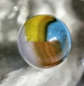 Vintage Vitro Tiger Eye Type 1 Marble .59 Inches Beautiful Color - Picture 1 of 12