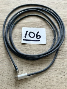 Genuine Apple MagSafe 3 Cable 2m USB-C A2363 Grade C Midnight Blue MacBook Pro D - Picture 1 of 5