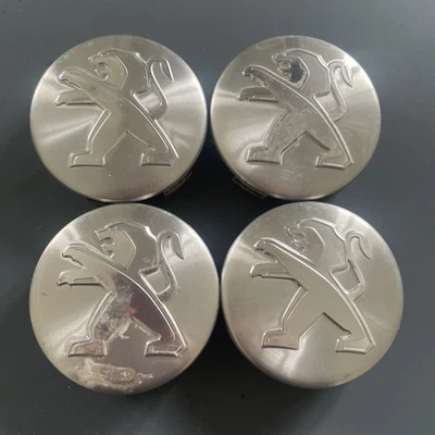 Оригинальный центральный колпак колеса из сплава Peugeot 207 208 308 09-18 x4 9672558477 - Изображение 1 из 2