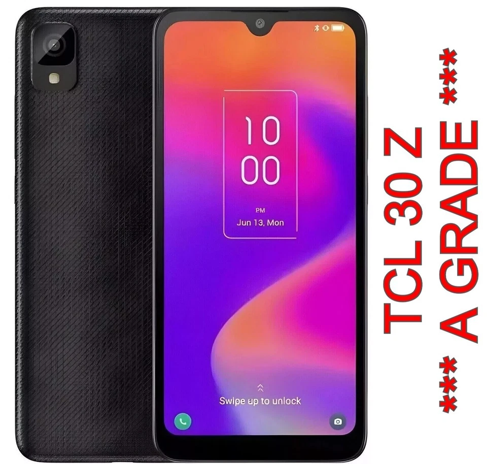 UNLOCKED AT&T TCL 30z 4188R 32GB 4G LTE Android Smart Phone / T-Mobile *A GRADE* - Image 1 of 1