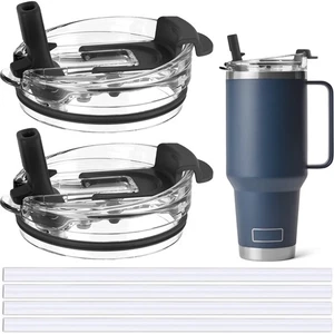 42oz, 35oz, 30oz, 26oz Replacement Straw Lid For Yeti Rambler With Handle | F... - Picture 1 of 6