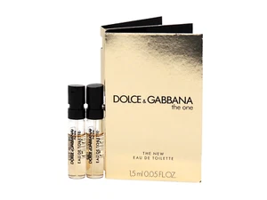 D&G DOLCE & GABBANA THE ONE EDT 1.5ml .05oz x 2 PERFUME SPRAY SAMPLE VIALS - Picture 1 of 1