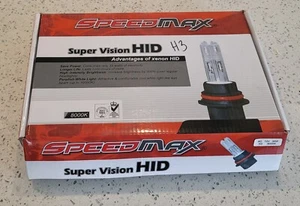 XENON HID KIT SPEEDMAX SUPER VISION HID H3 35W 8000K ~ New Open Box - Picture 1 of 8