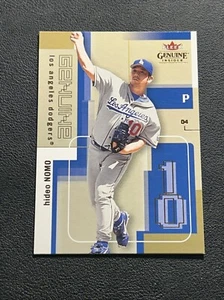 2004 Fleer Genuine Insider HIDEO NOMO #27 - Picture 1 of 1