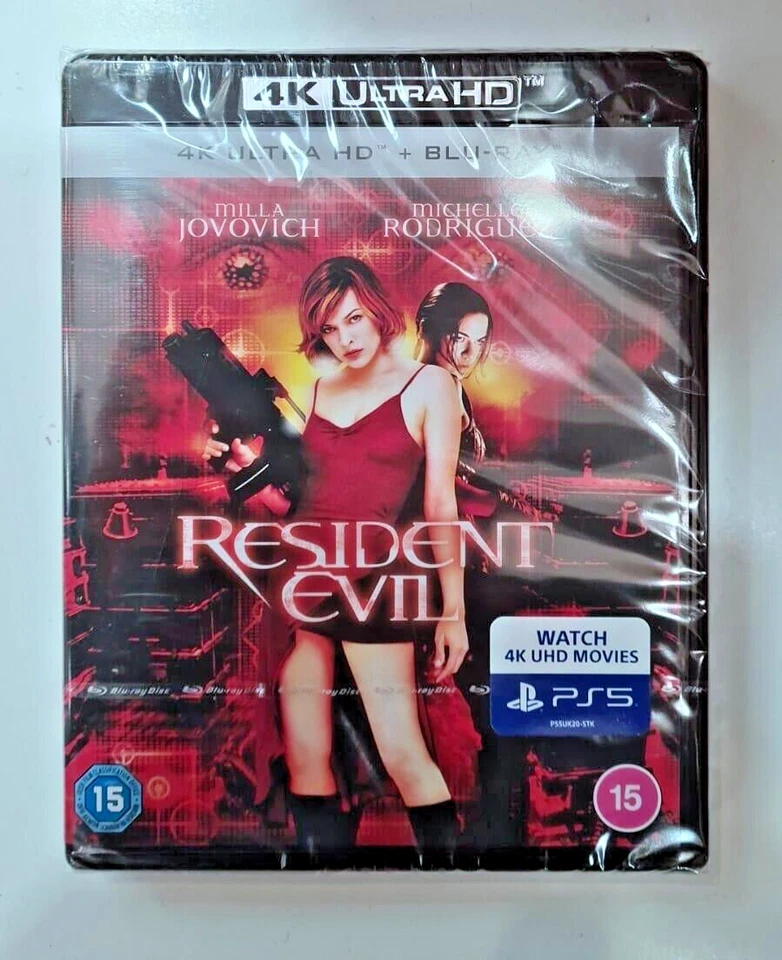 4K UHD BLU-RAY   RESIDENT EVIL     BRAND NEW SEALED UK STOCK - Image 1 of 2