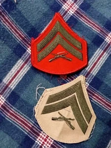 USMC US MARINE CORPS CORPORAL RANK 2 SETS - Picture 1 of 2