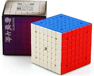 YJ Yufu v2 M 7X7 Magnetic stickerless Speed Cube - Picture 1 of 6