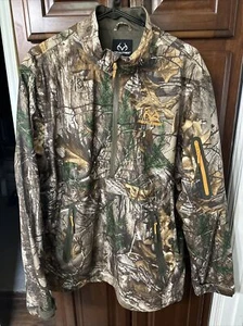 Real tree Lined Camouflage Jacket Size Medium - Picture 1 of 3